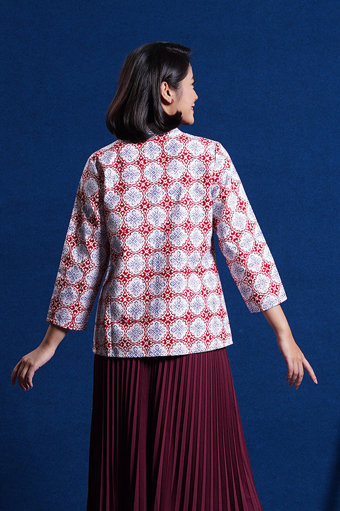 Kebaya Jlamprang Long T2608