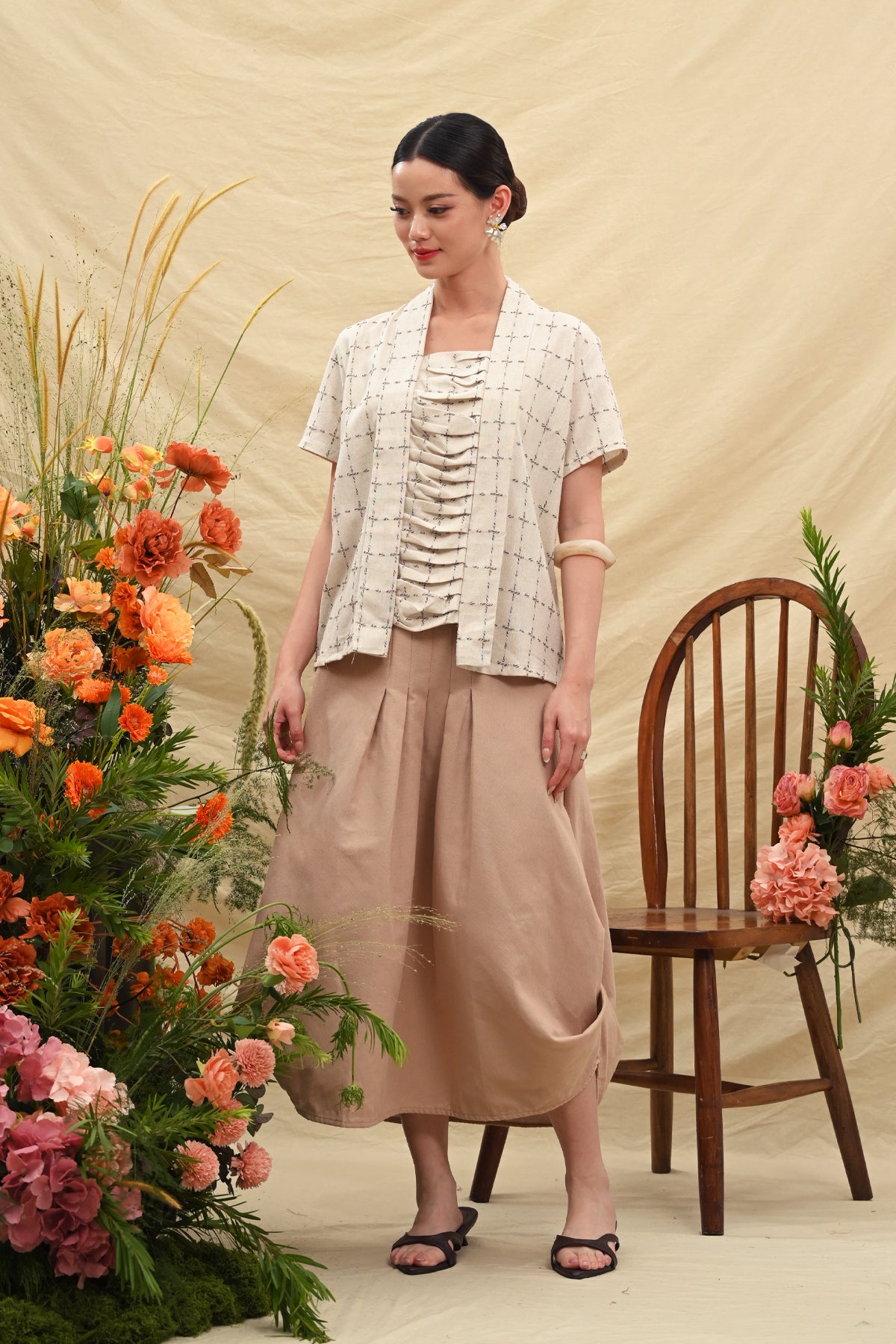 Kebaya Opnaisel Short Basic T5587