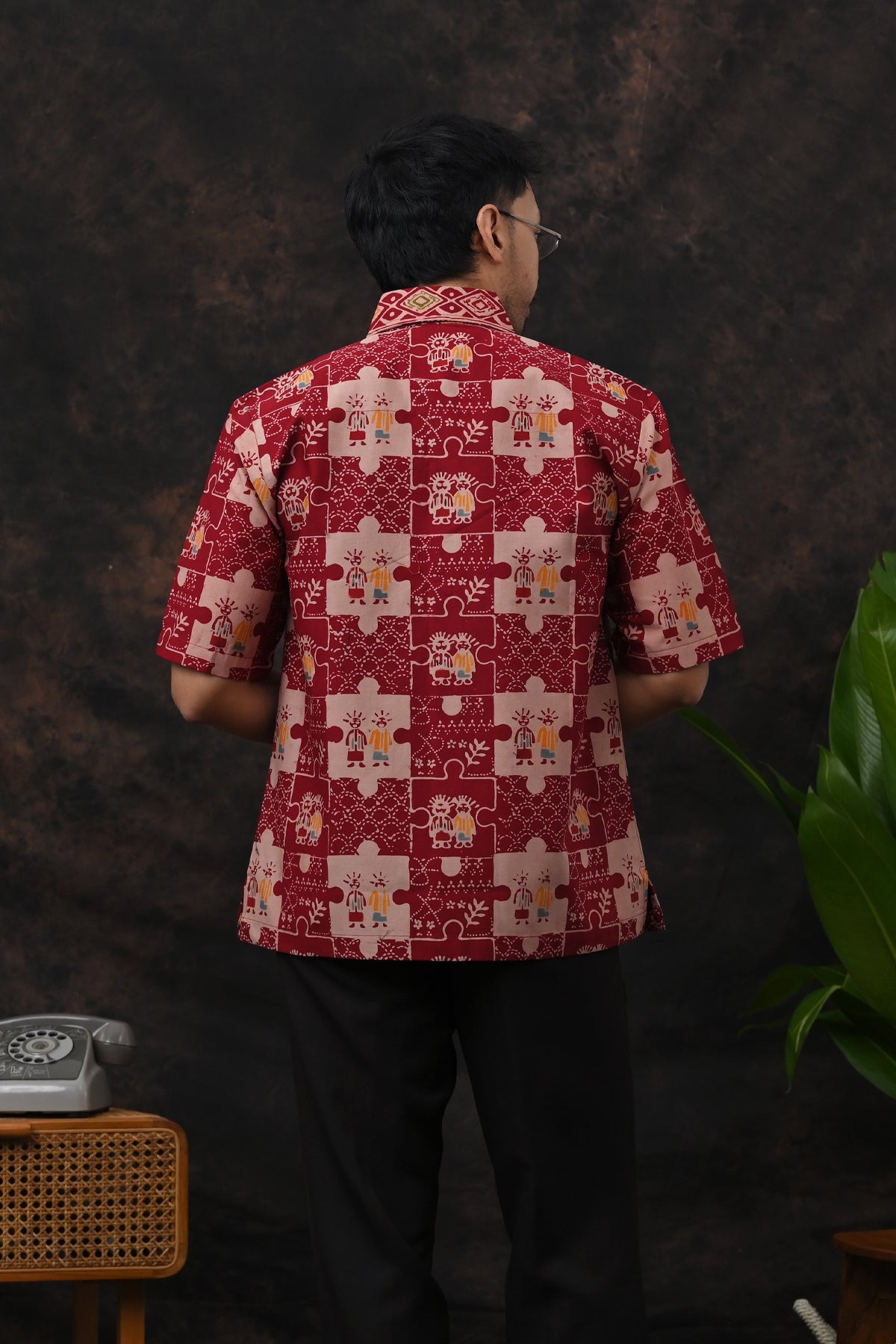 Ondel Puzzle Red M0380