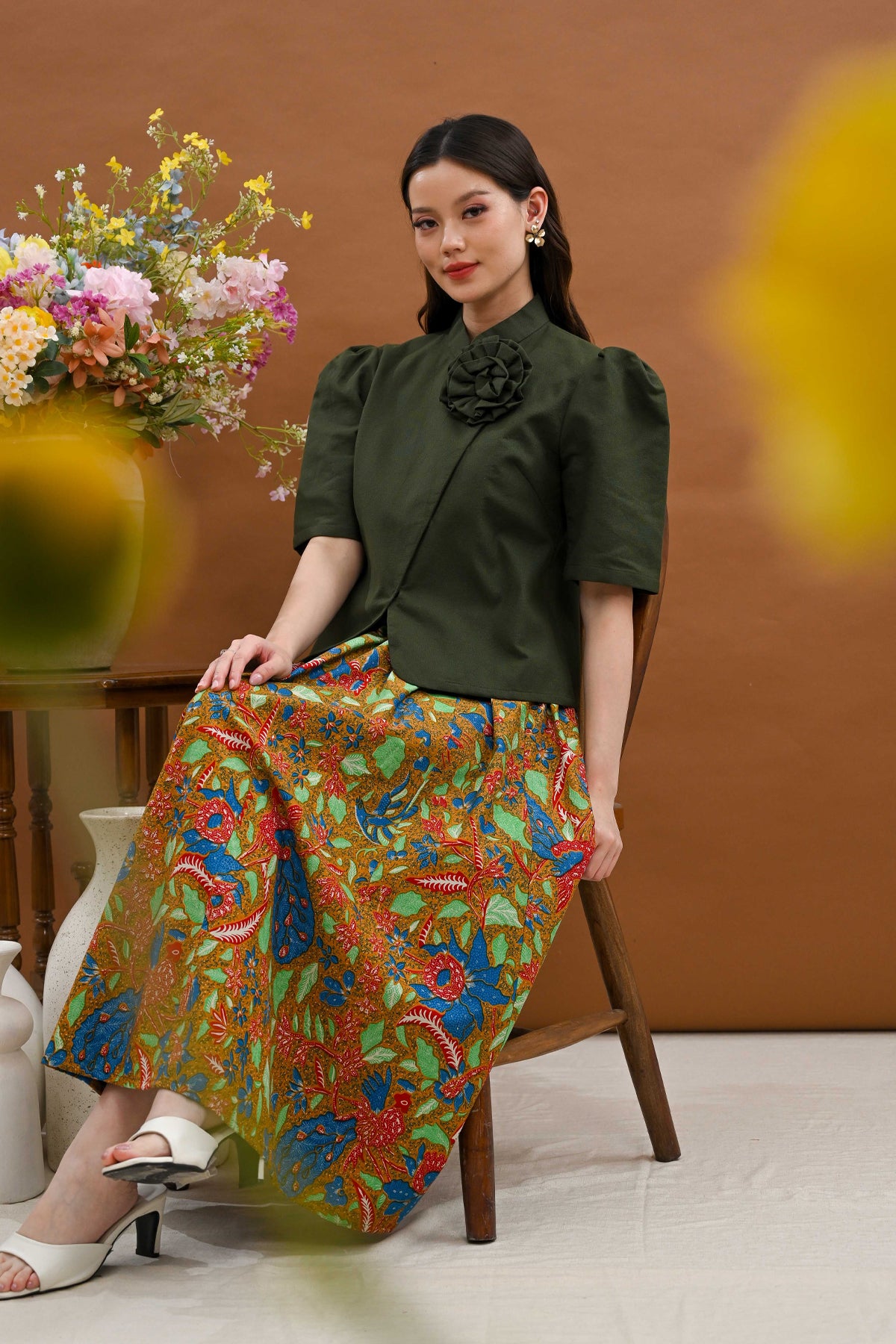 Cahaya Basic Green T5527