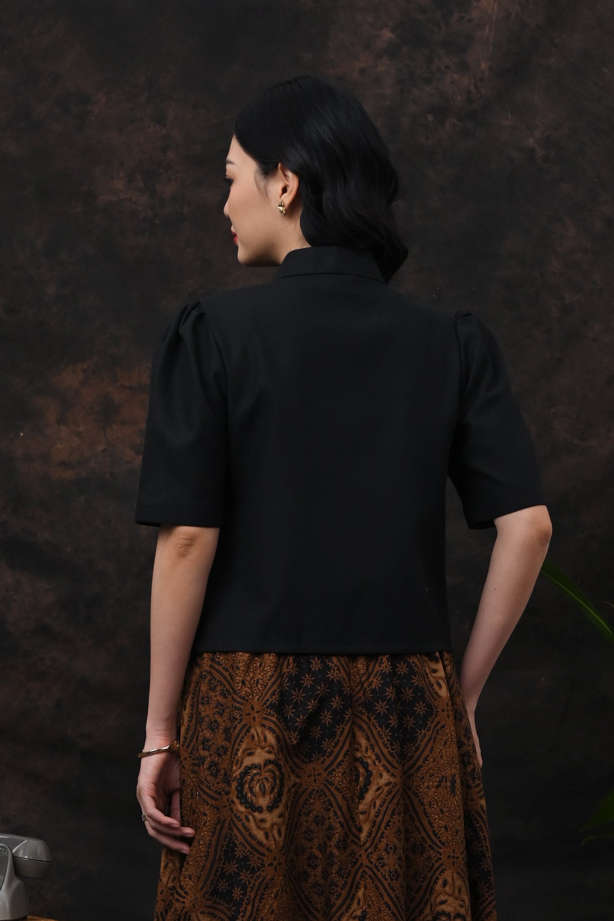 Cahaya Basic Black T6054
