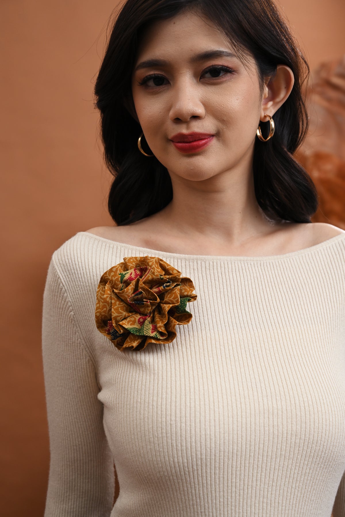 Bross Bunga Sogan Garut A0142