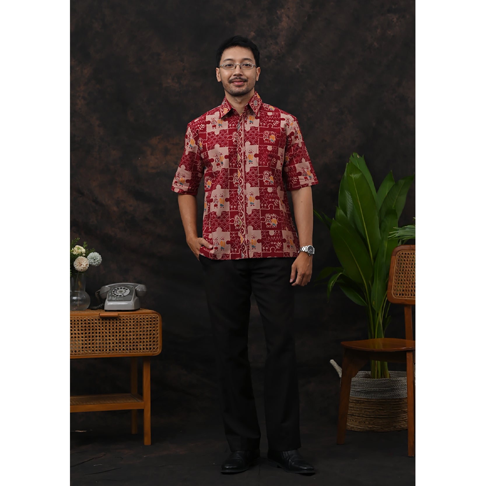 Ondel Puzzle Red M0380