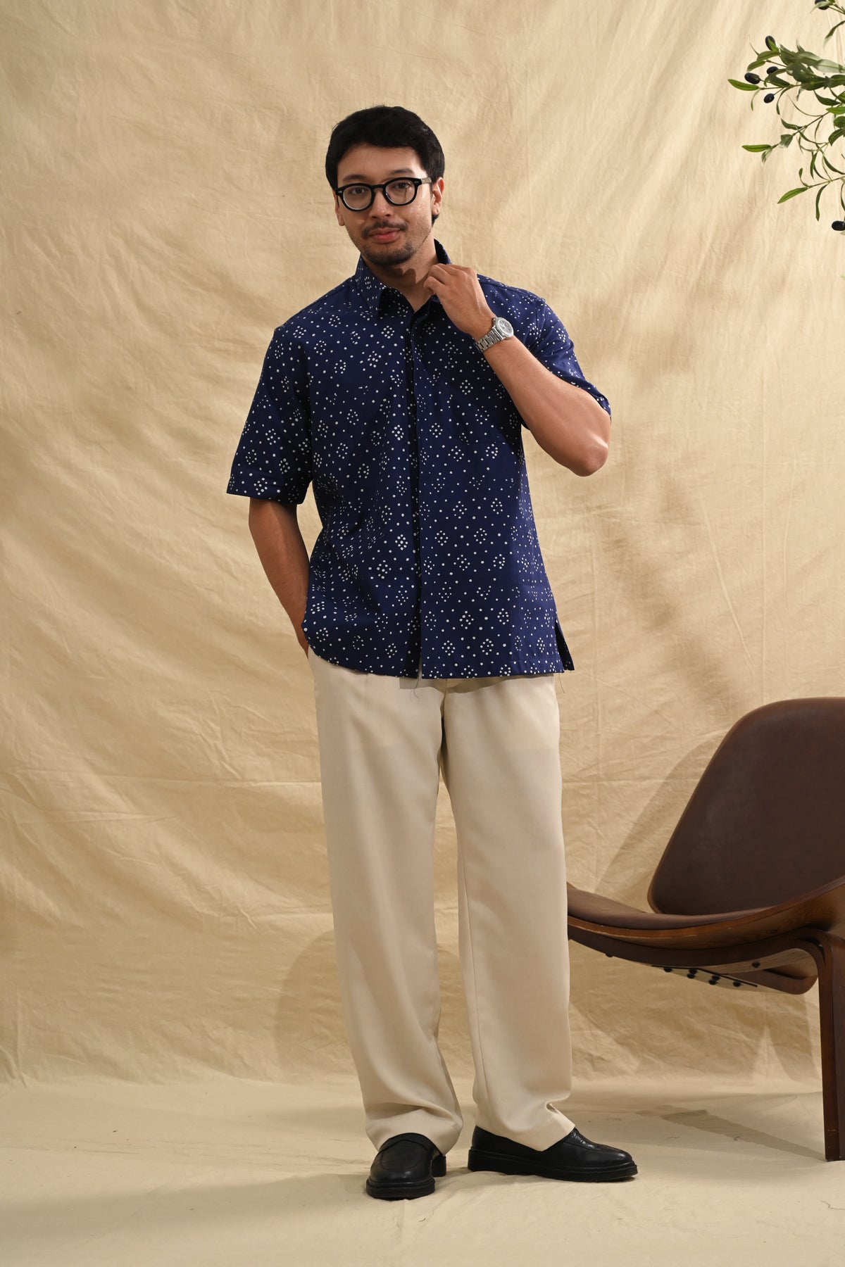 Adhikari Garut Short Blue M0361