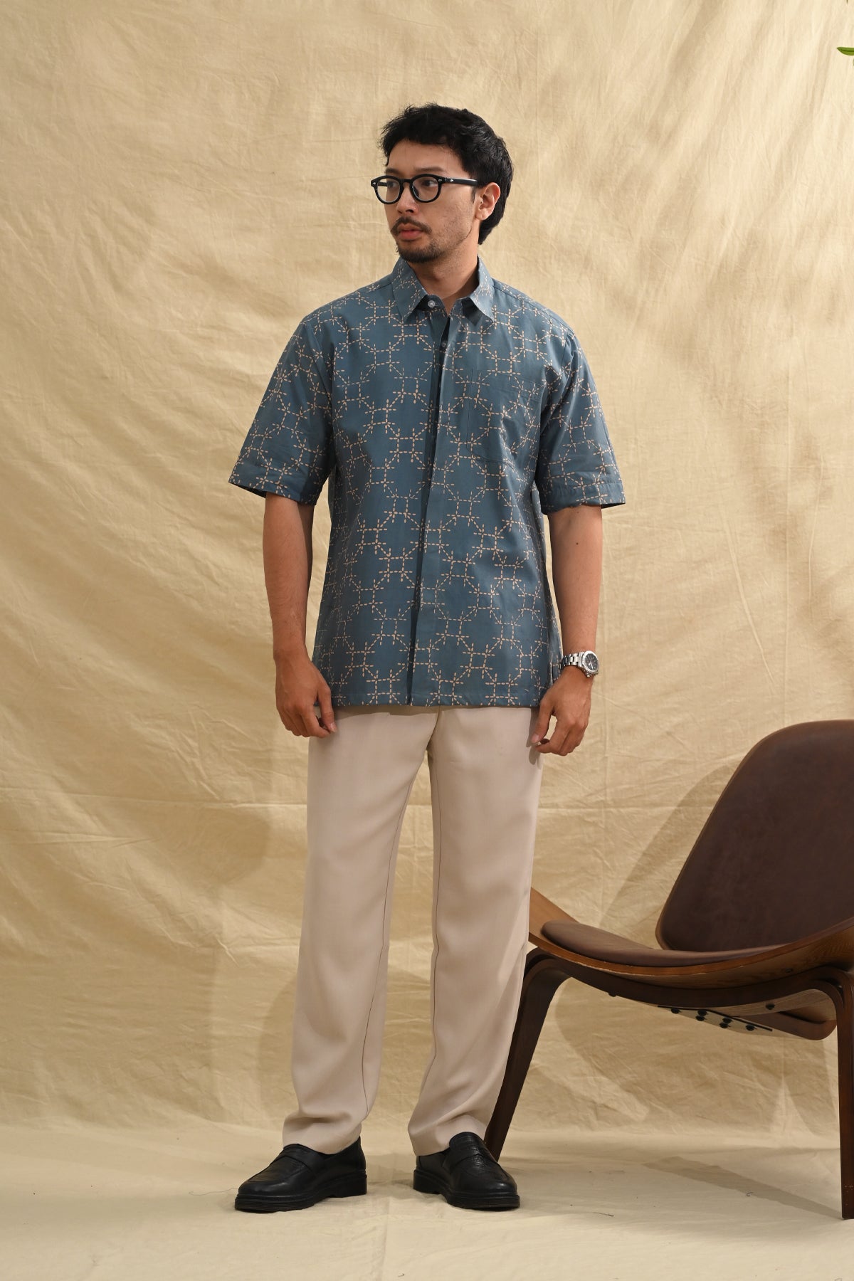 Octogonia Harmoni Teal Short M0362