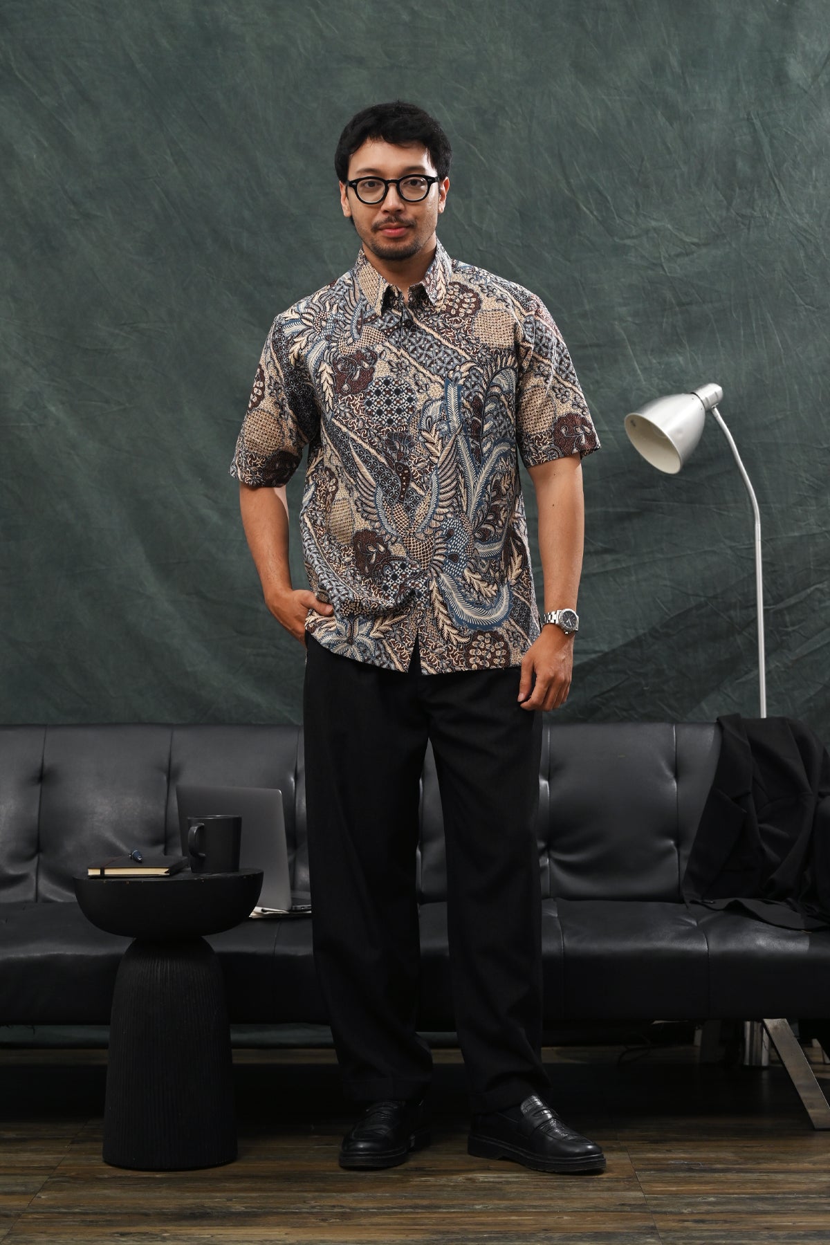 Basuki Indigo Short M0376