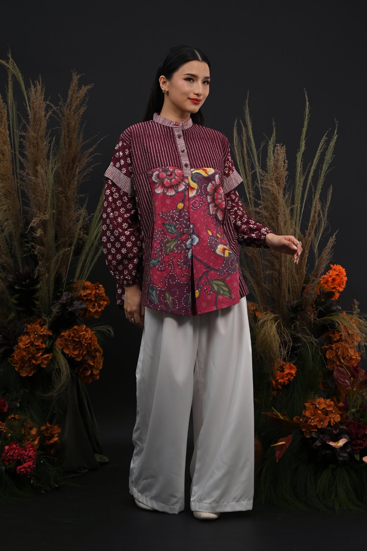 Monara Long Encim Burgundy T6087