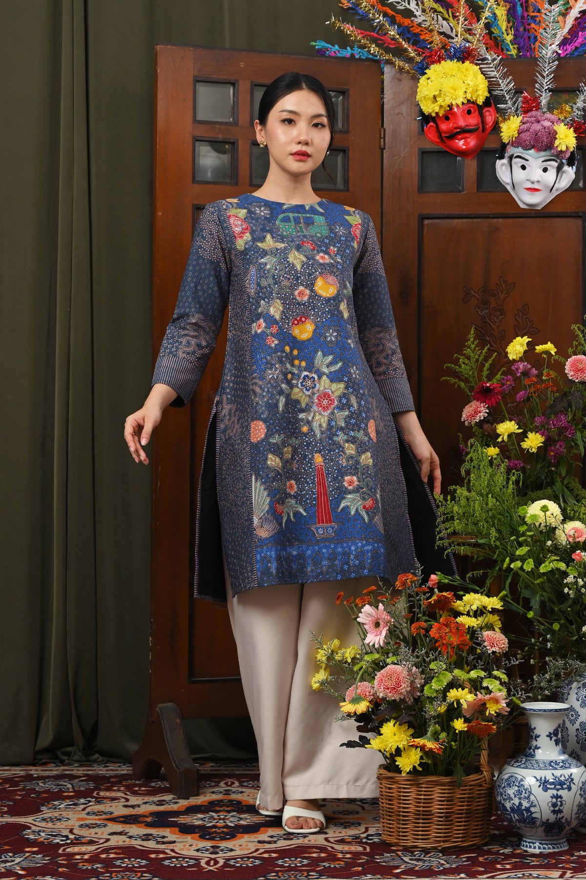 Tunik Tumpal Encim Betawi T5824