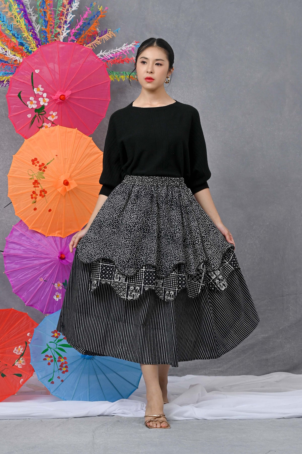 Tila Skirt Garut Betawi P0689