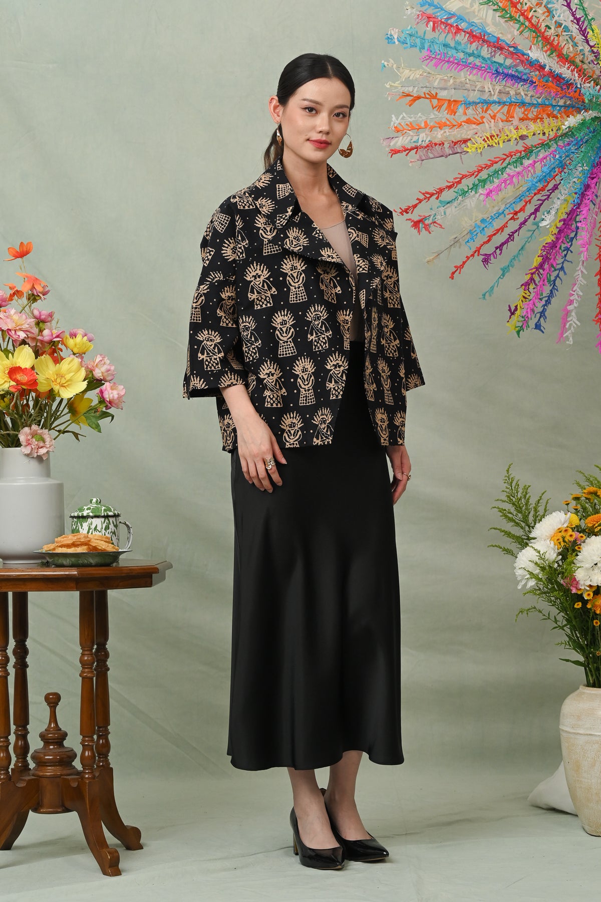 Olga Garut Betawi Black T5892