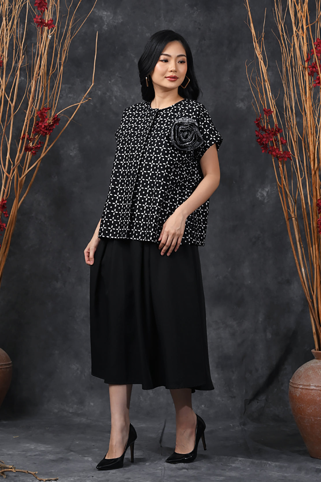 Rosa Garut Cemani T4697