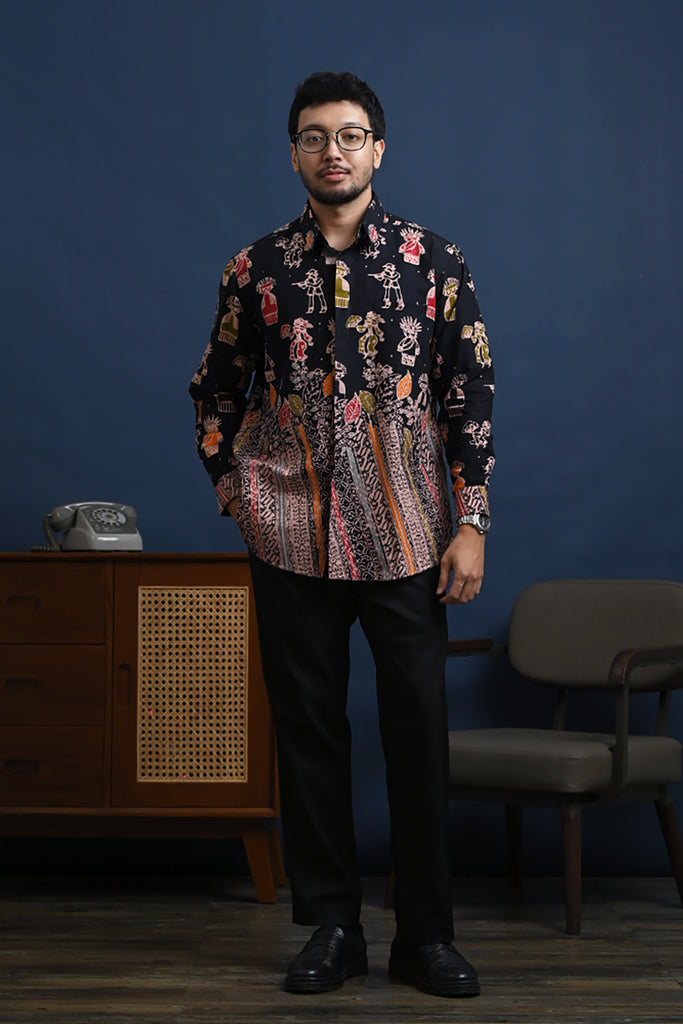 Betawi Black Long L0152