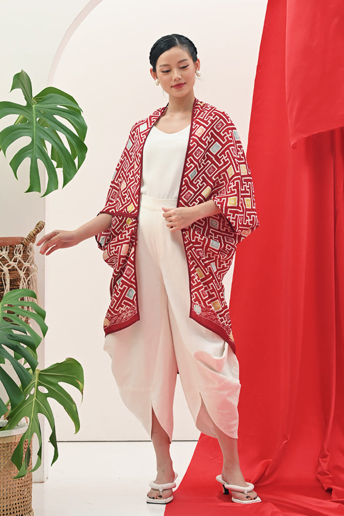 Outer Viscose Merah Putih T3072