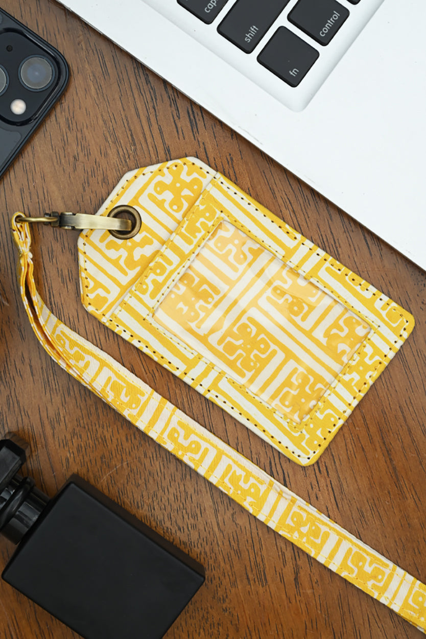 Lanyard Garut Yellow A0067