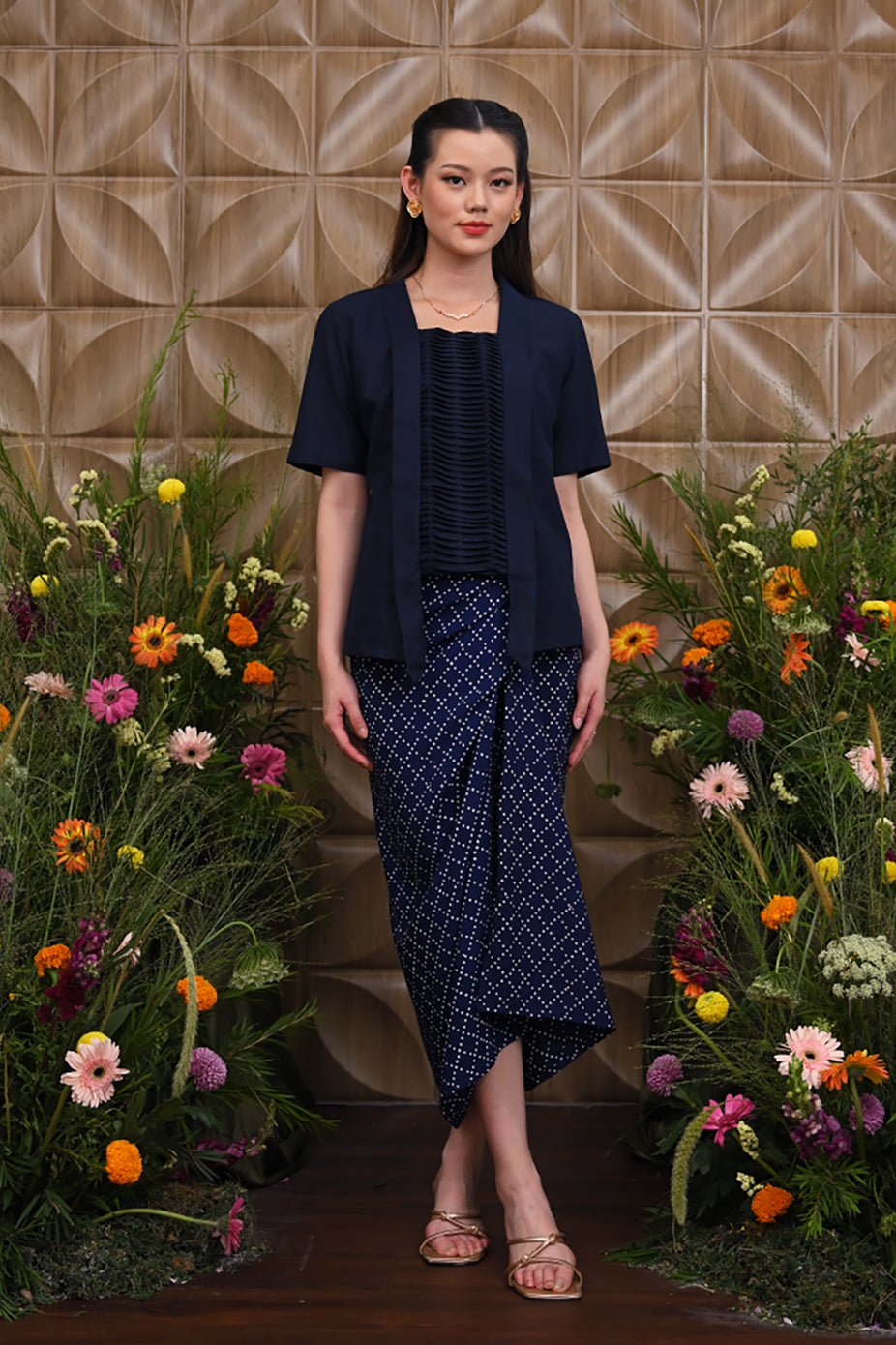 Lilit Rayon Blue P0394