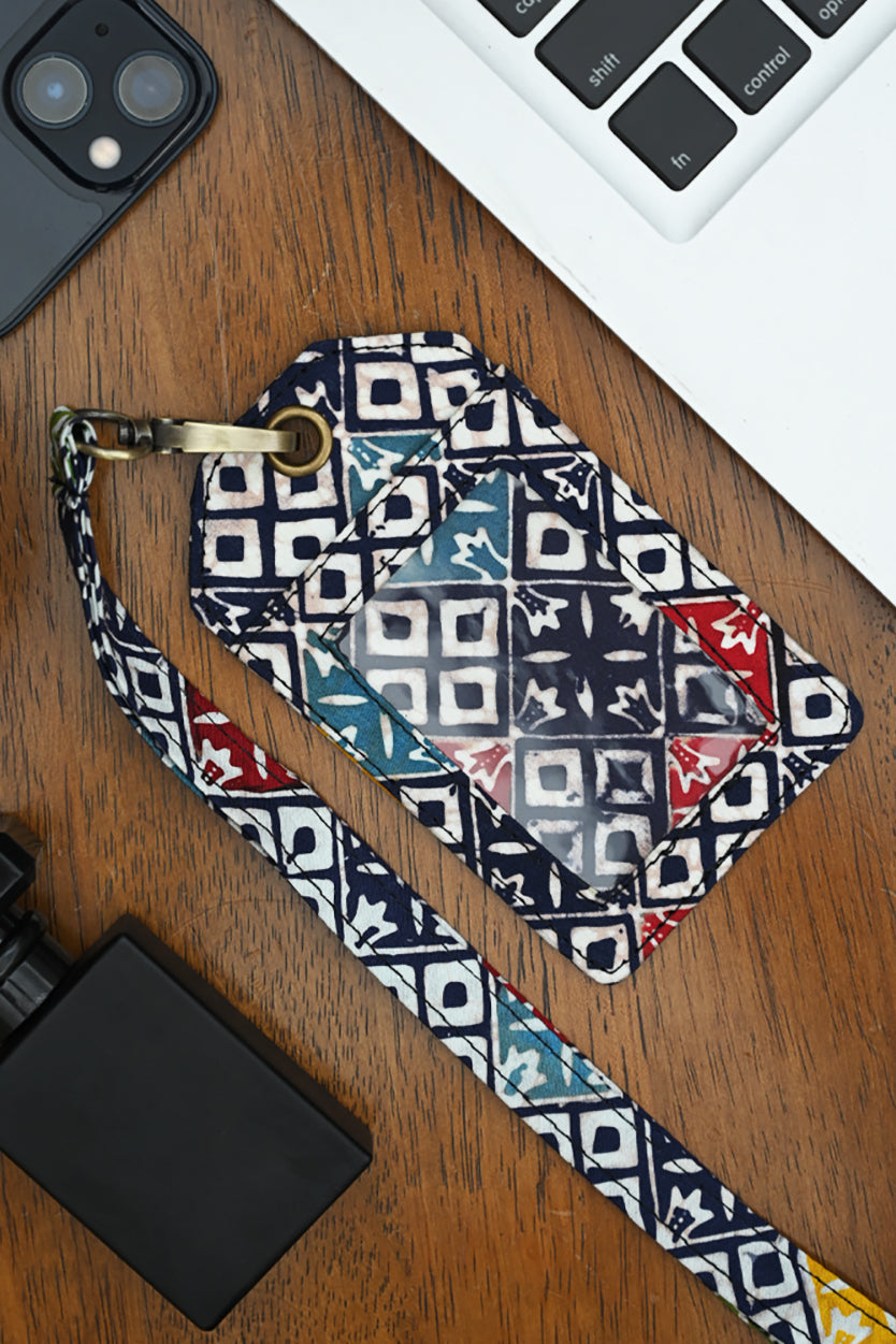 Lanyard Wng Blue A0068