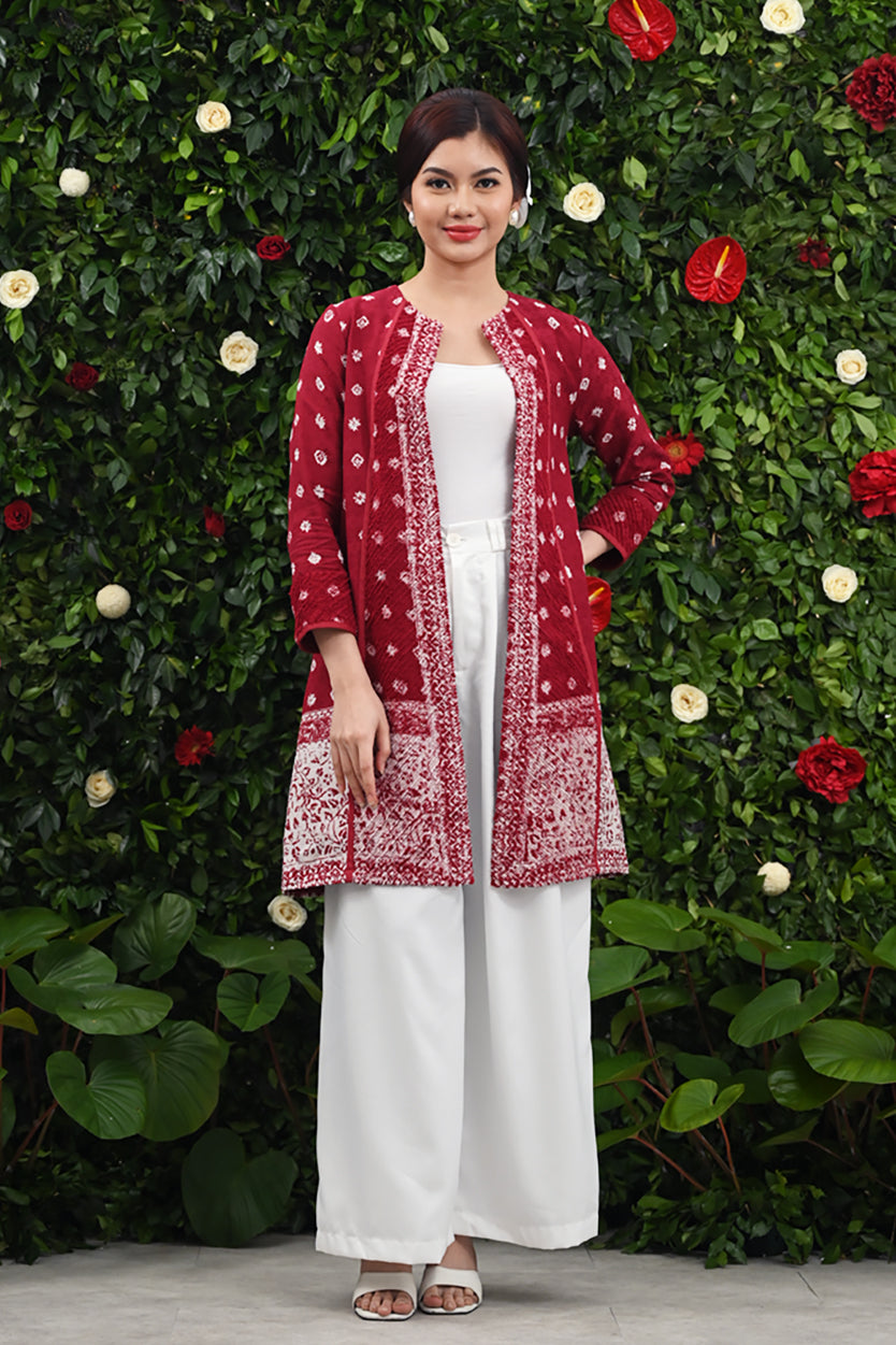 Outer Amasti Dobi Merah Putih Rmb T4447