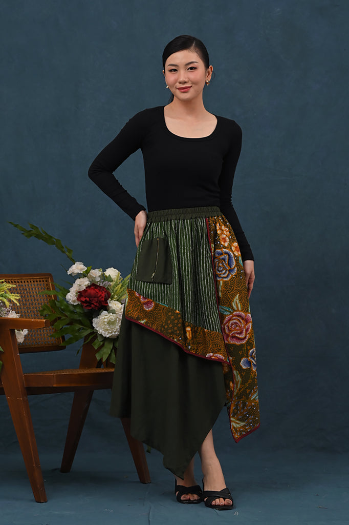 Vini Skirt Encim Green P0408