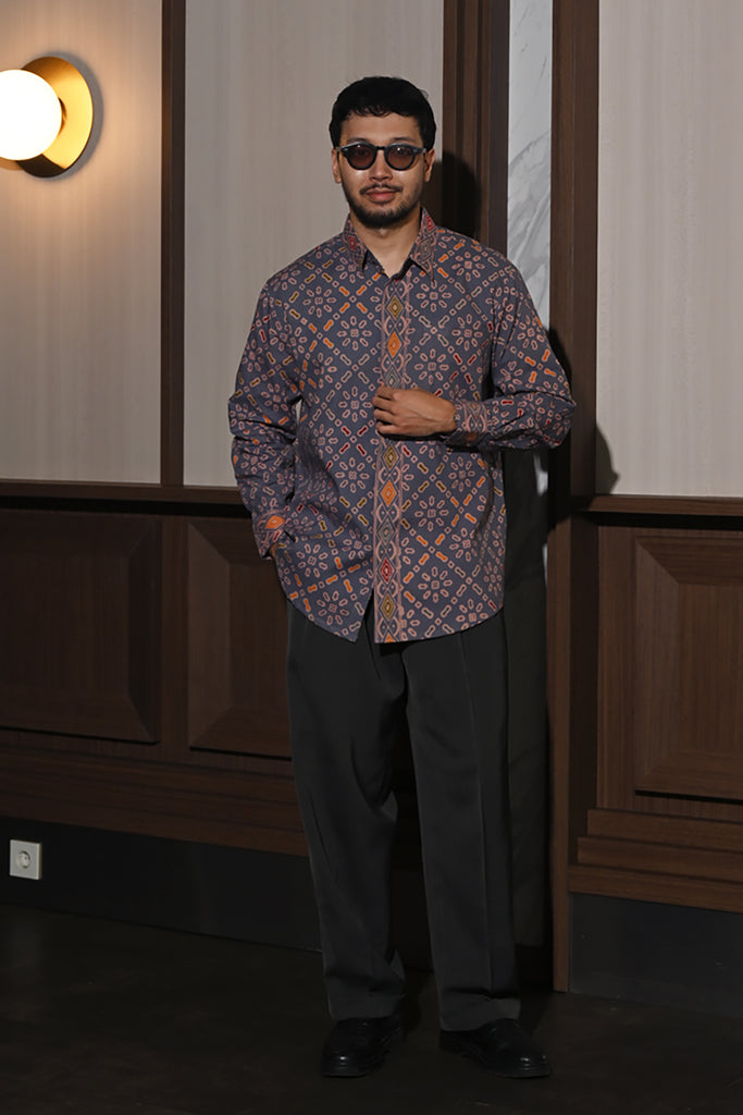 Bayu Long Wonogiren Blue L0140