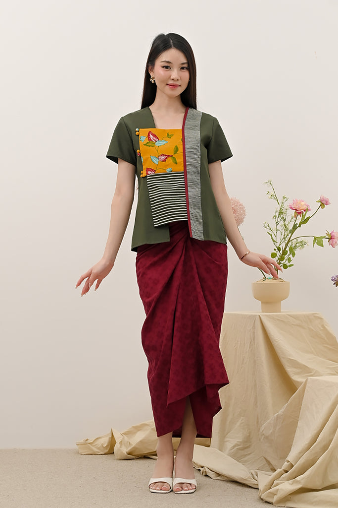 Kebaya Stacato Tulis Betawi T4240