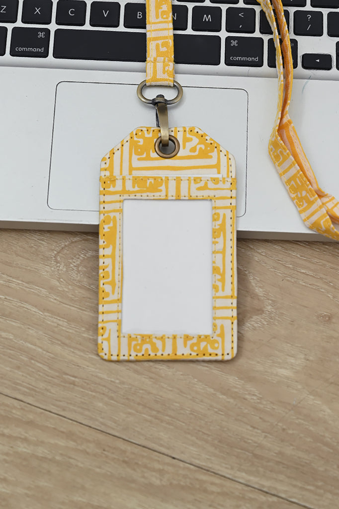 Lanyard Garut Yellow A0067