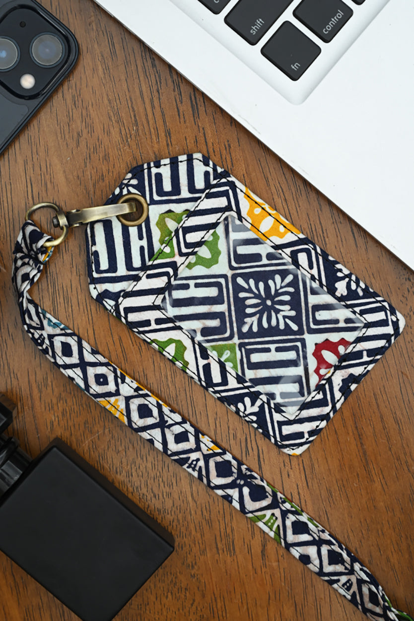 Lanyard Wonogiren Blue A0059