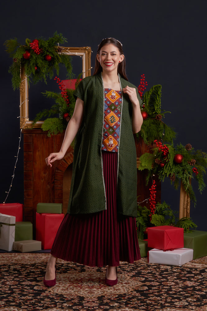 Tunik dhini noel tulis T2539