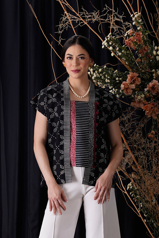 Dhiya Sashiko Cemani T2380