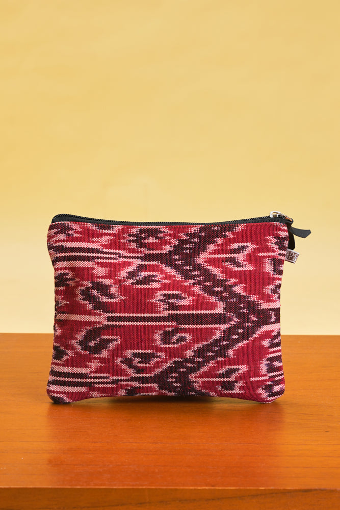 Pouch Tenun Red A0040