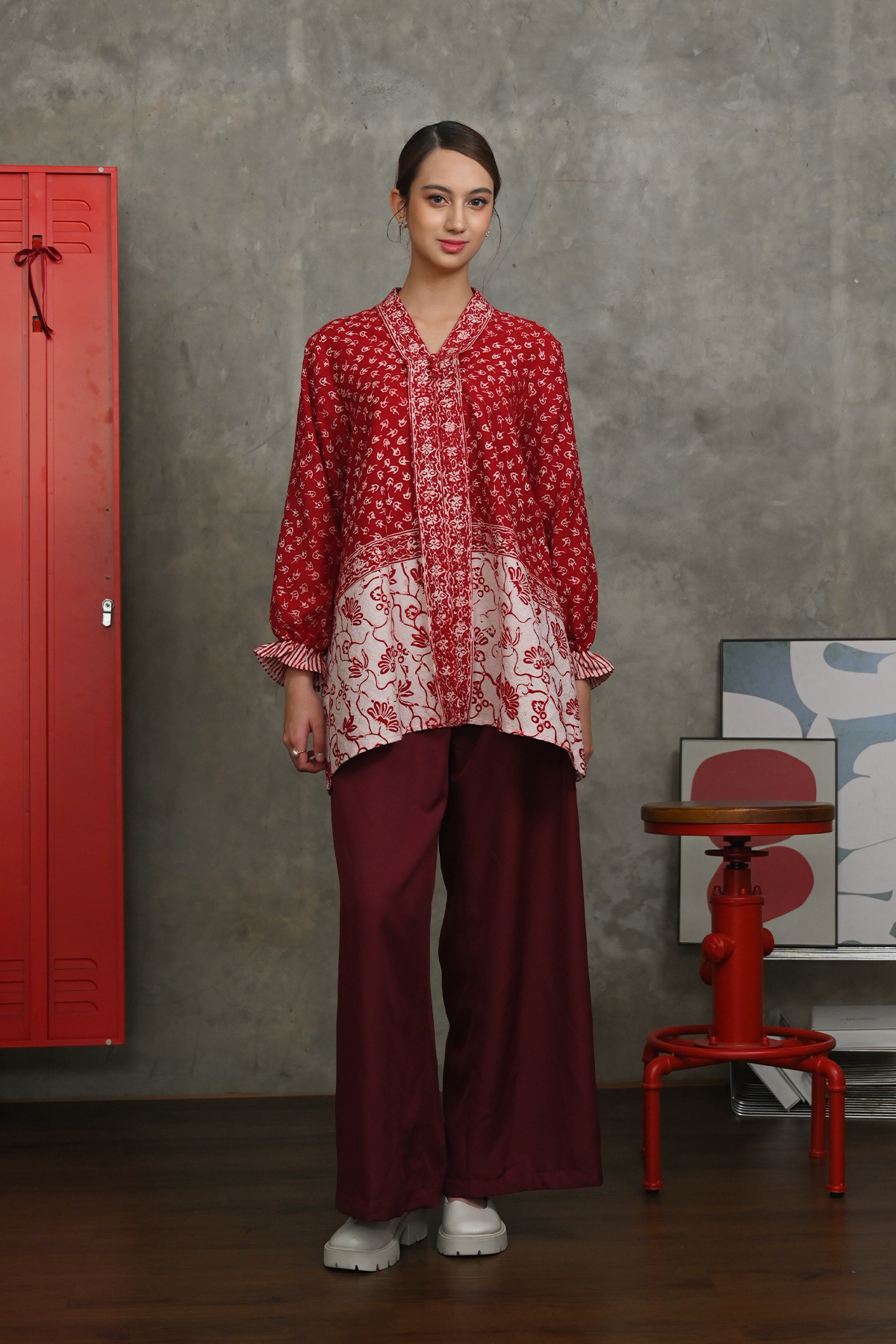 Alesha Dobi Merah Putih T6101