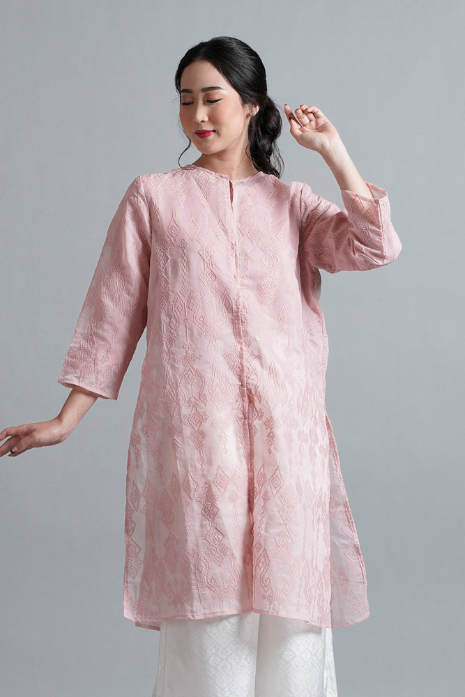 Ayala Organza Pink T2130