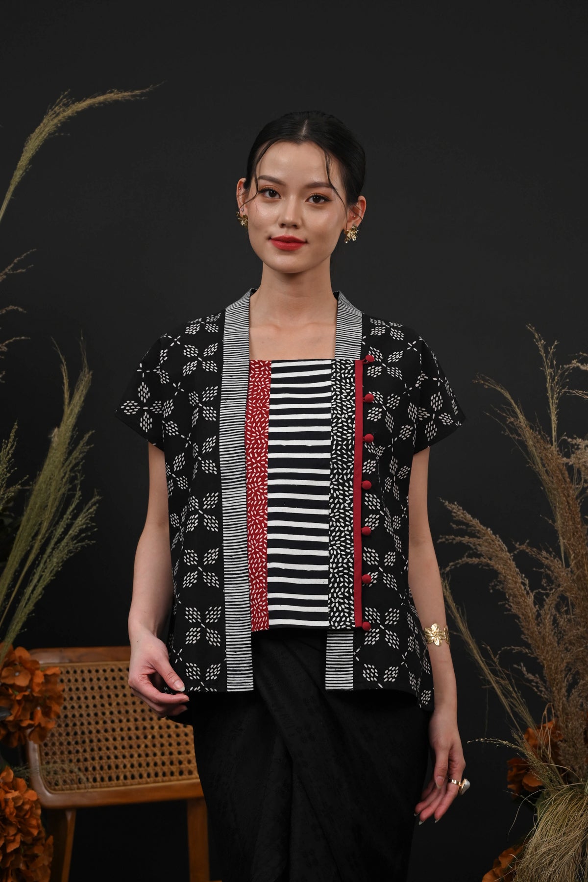 Dhiya Sashiko Cemani T6200
