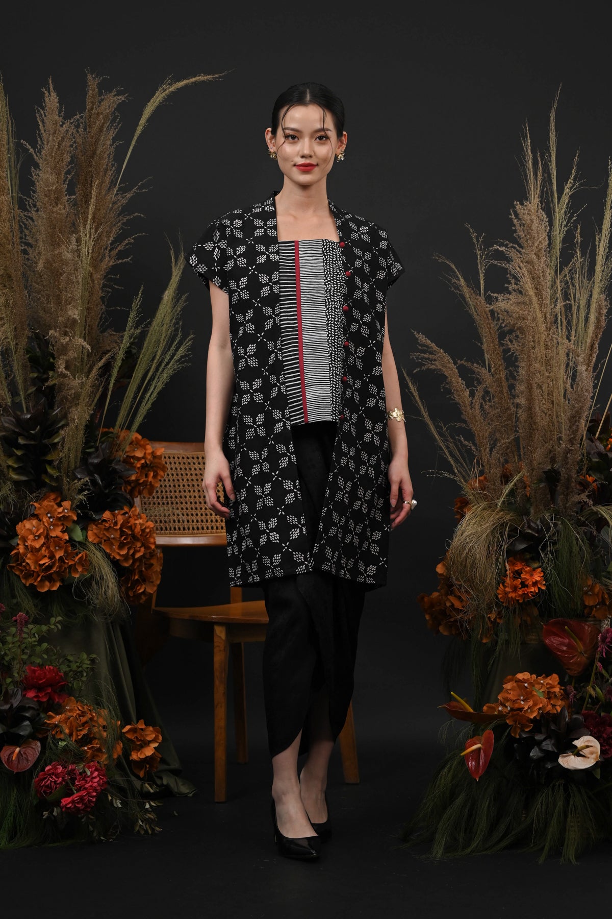 Kebaya Sashiko Cemani T6188