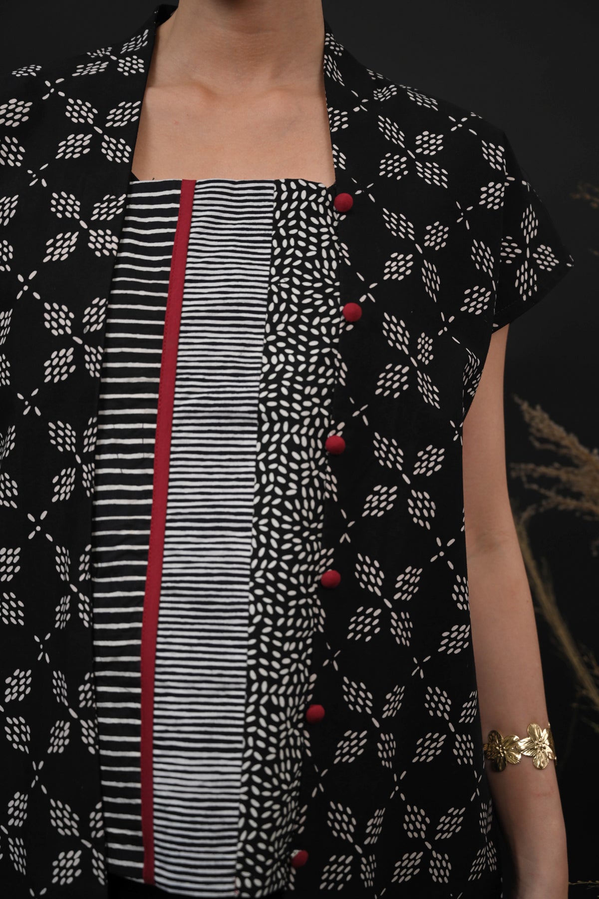 Kebaya Sashiko Cemani T6188