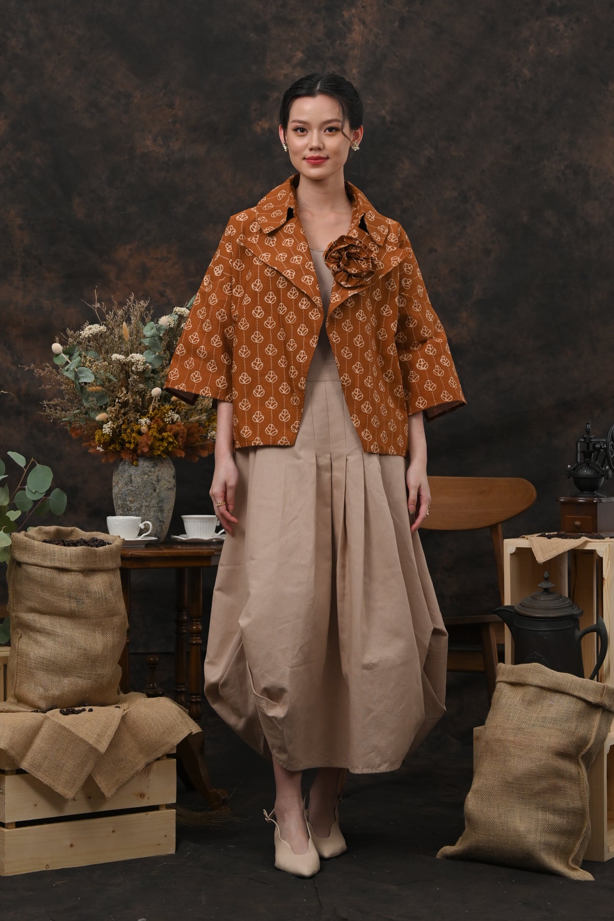 Olga Rose Garut Kopi T6228