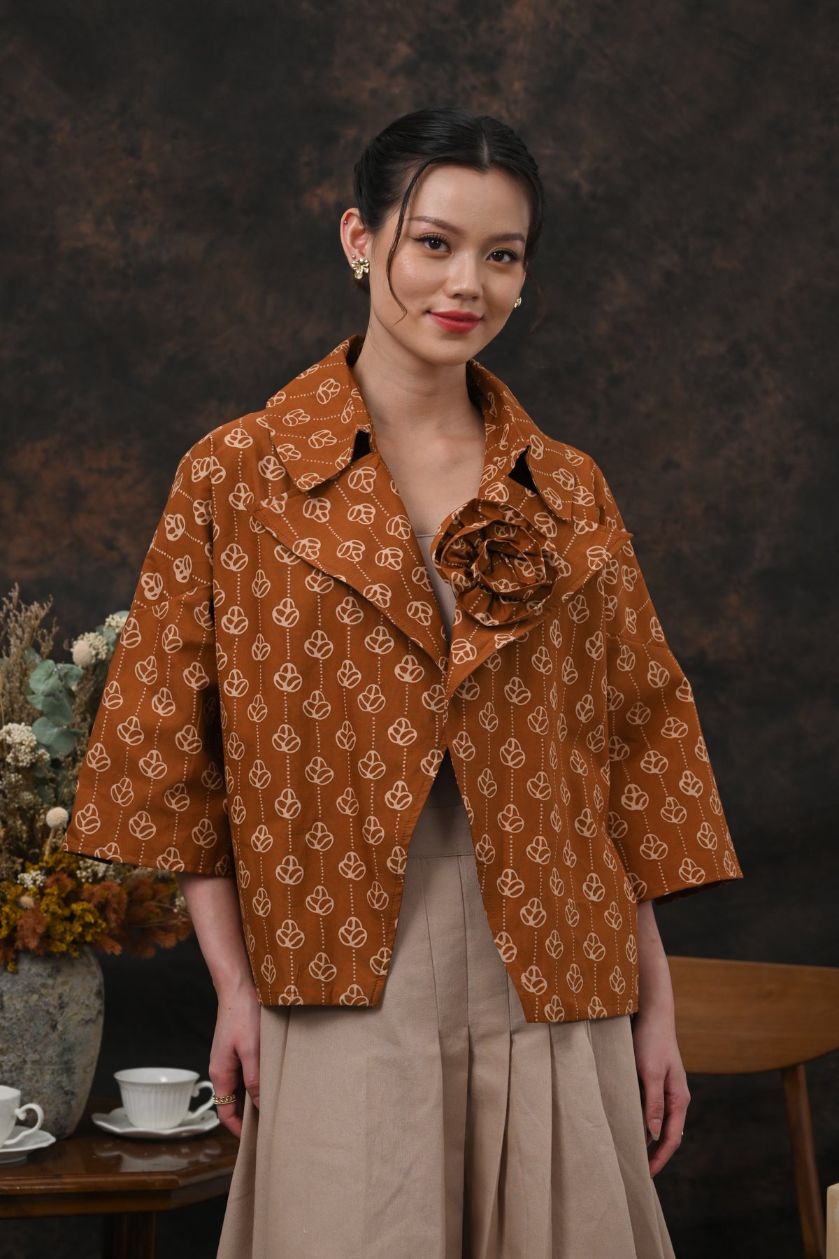 Olga Rose Garut Kopi T6228