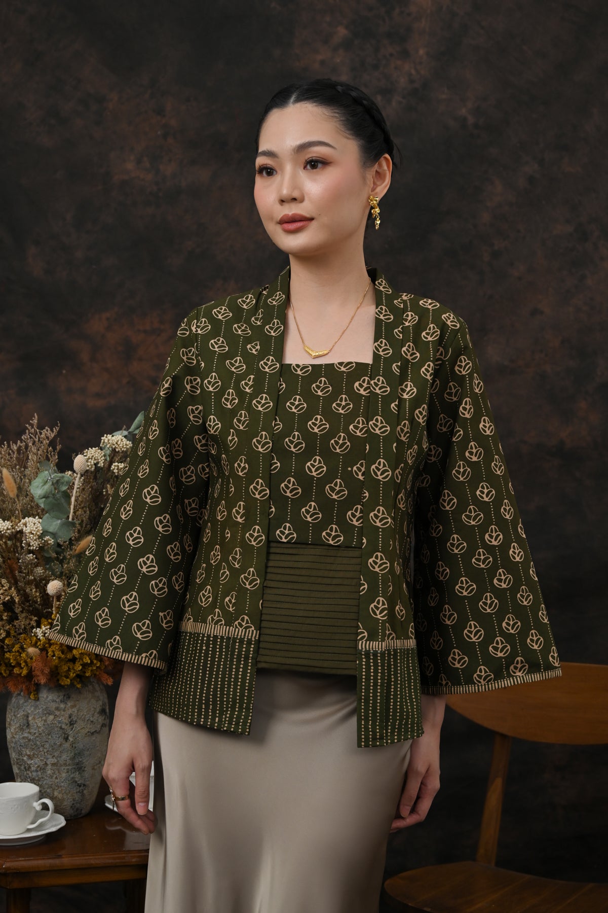 Kebaya Septa Garut Kopi T6257
