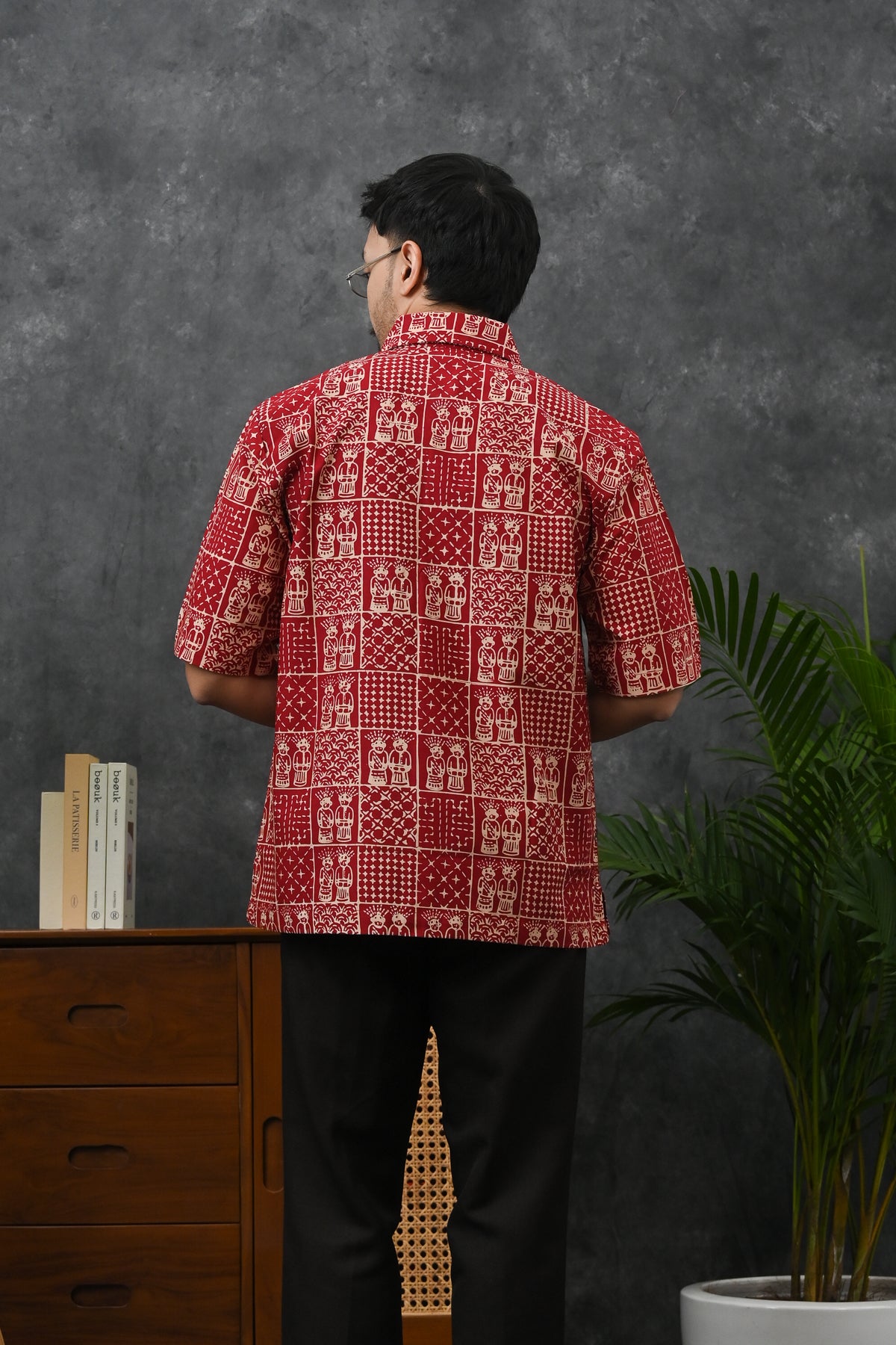 Ondel Betawi Red Short M0372