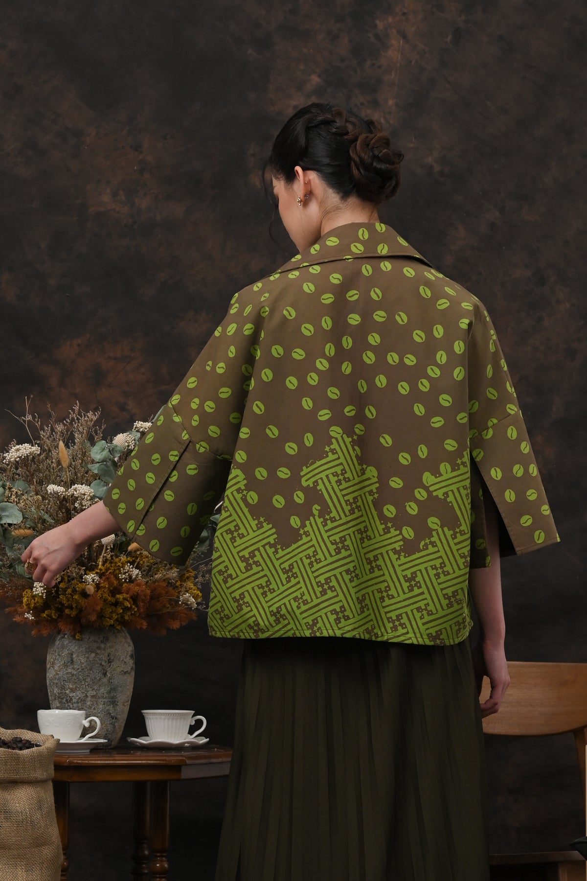 Olga Garut Kopi Brown T6272