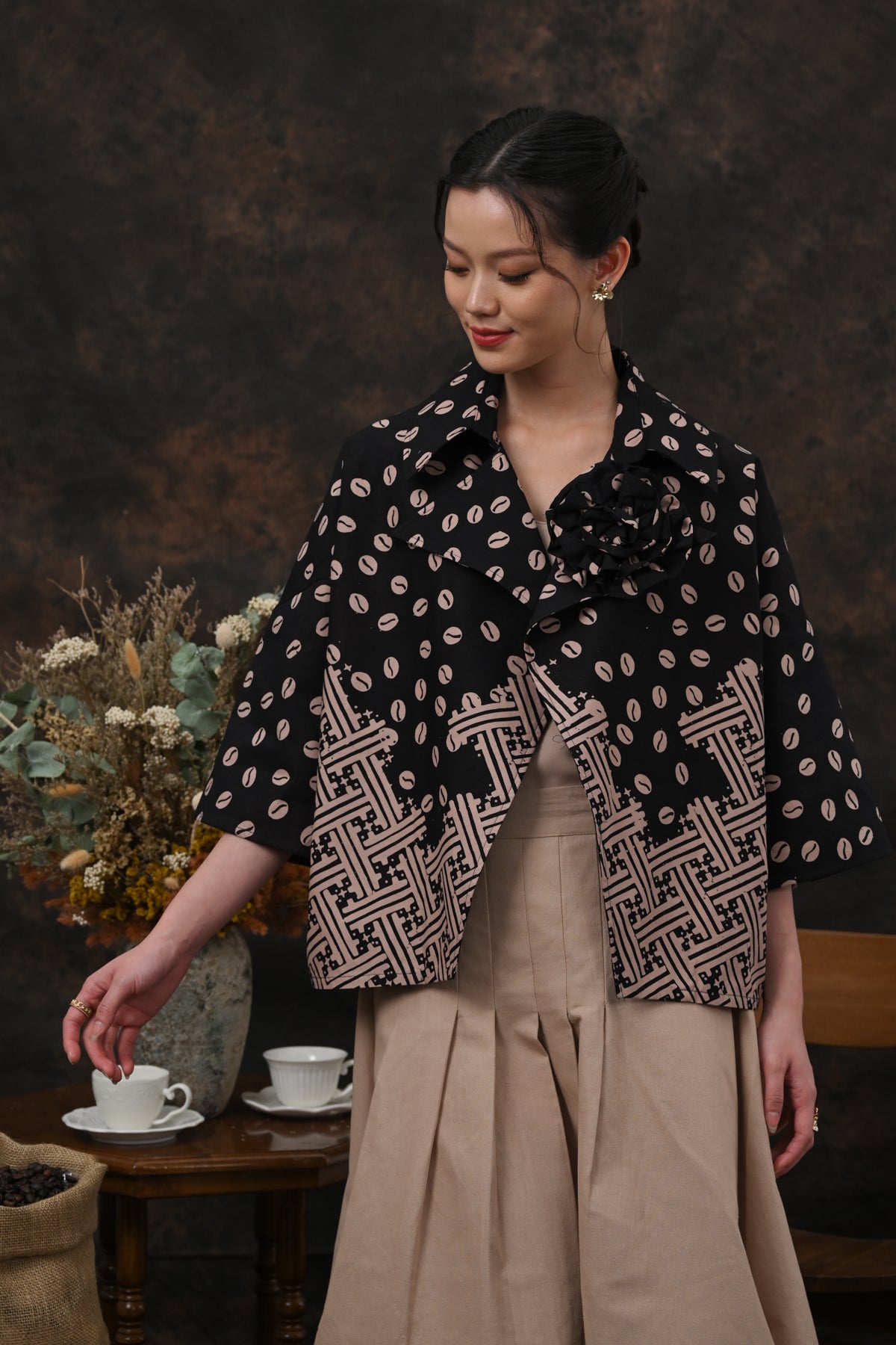 Olga Garut Kopi Black T6271