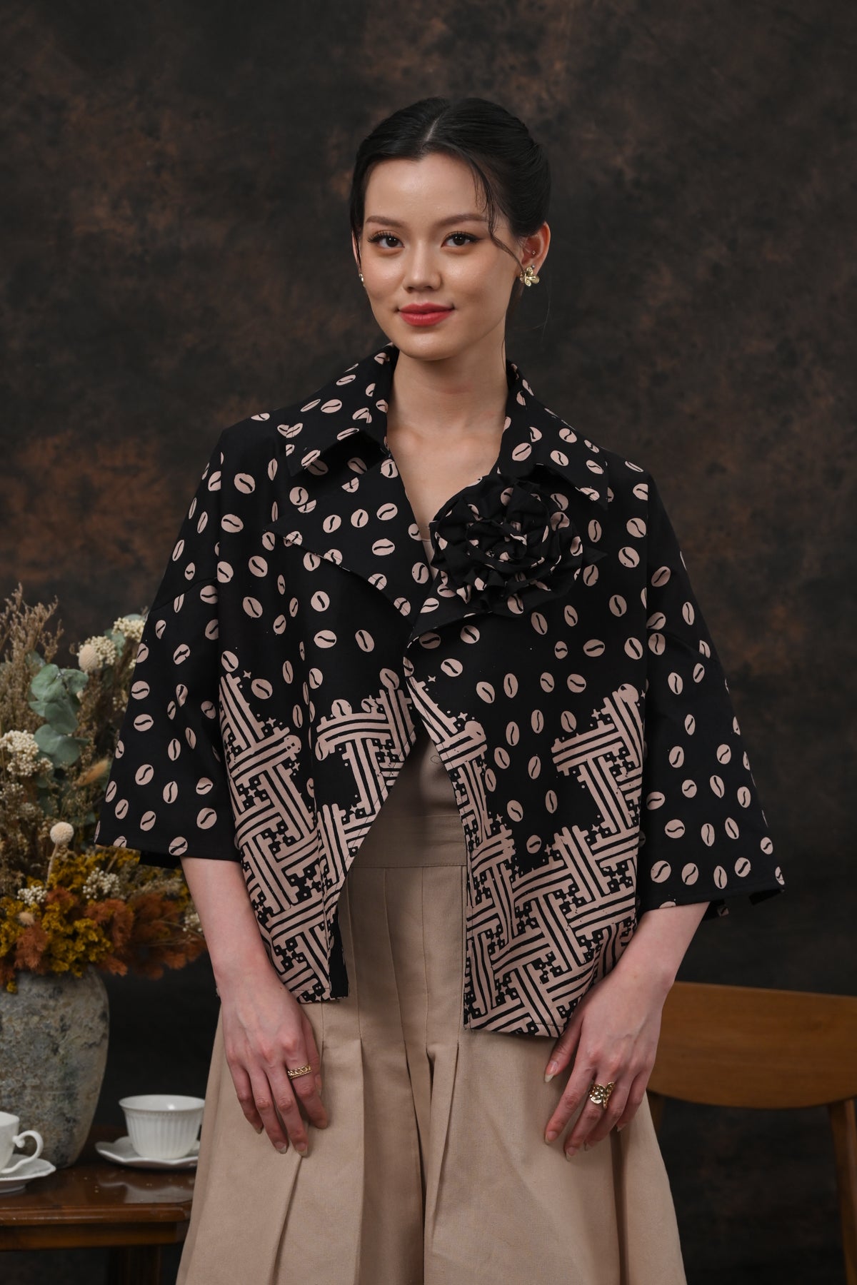 Olga Garut Kopi Black T6271