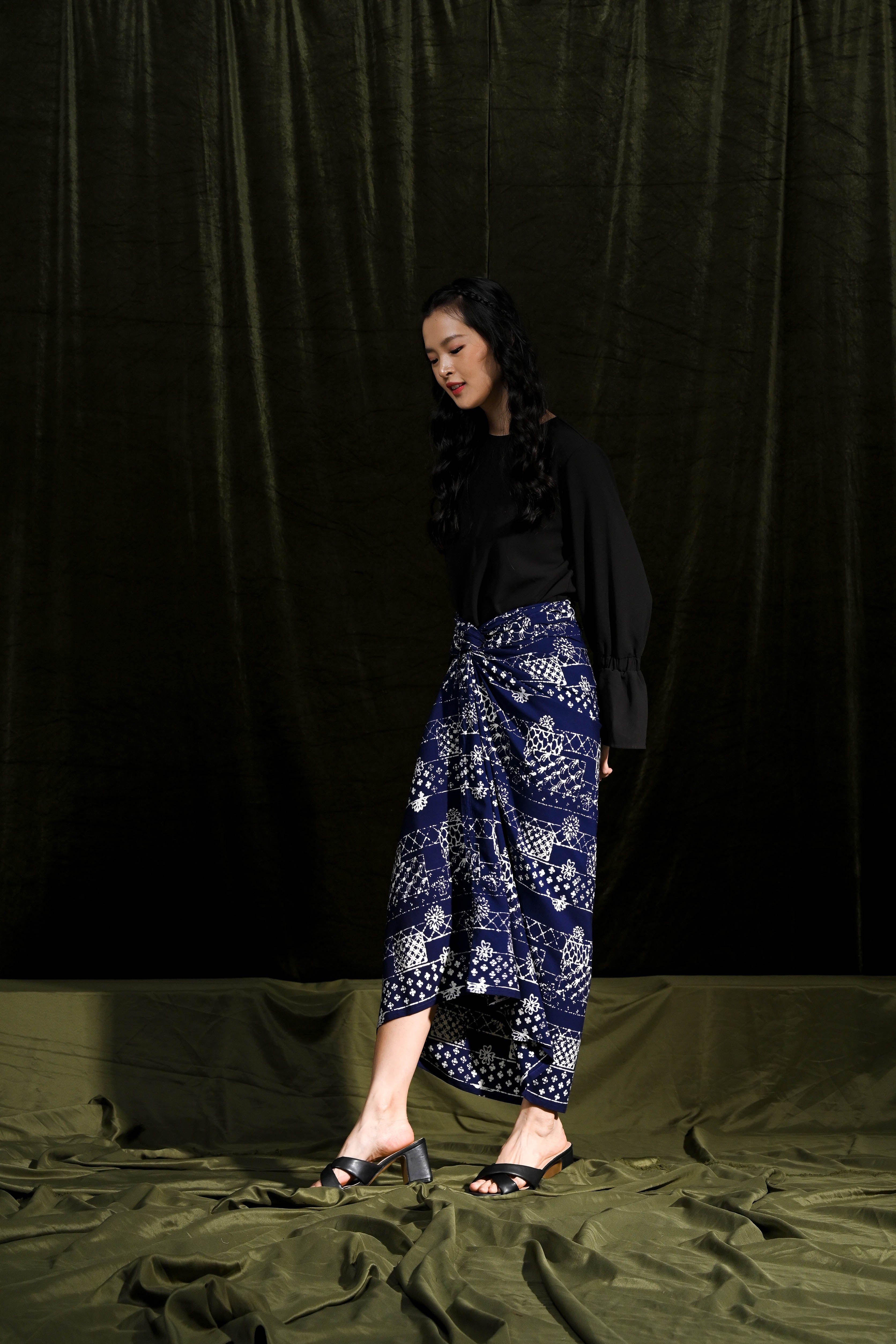 Lilit Blue Rayya Rayon P0214