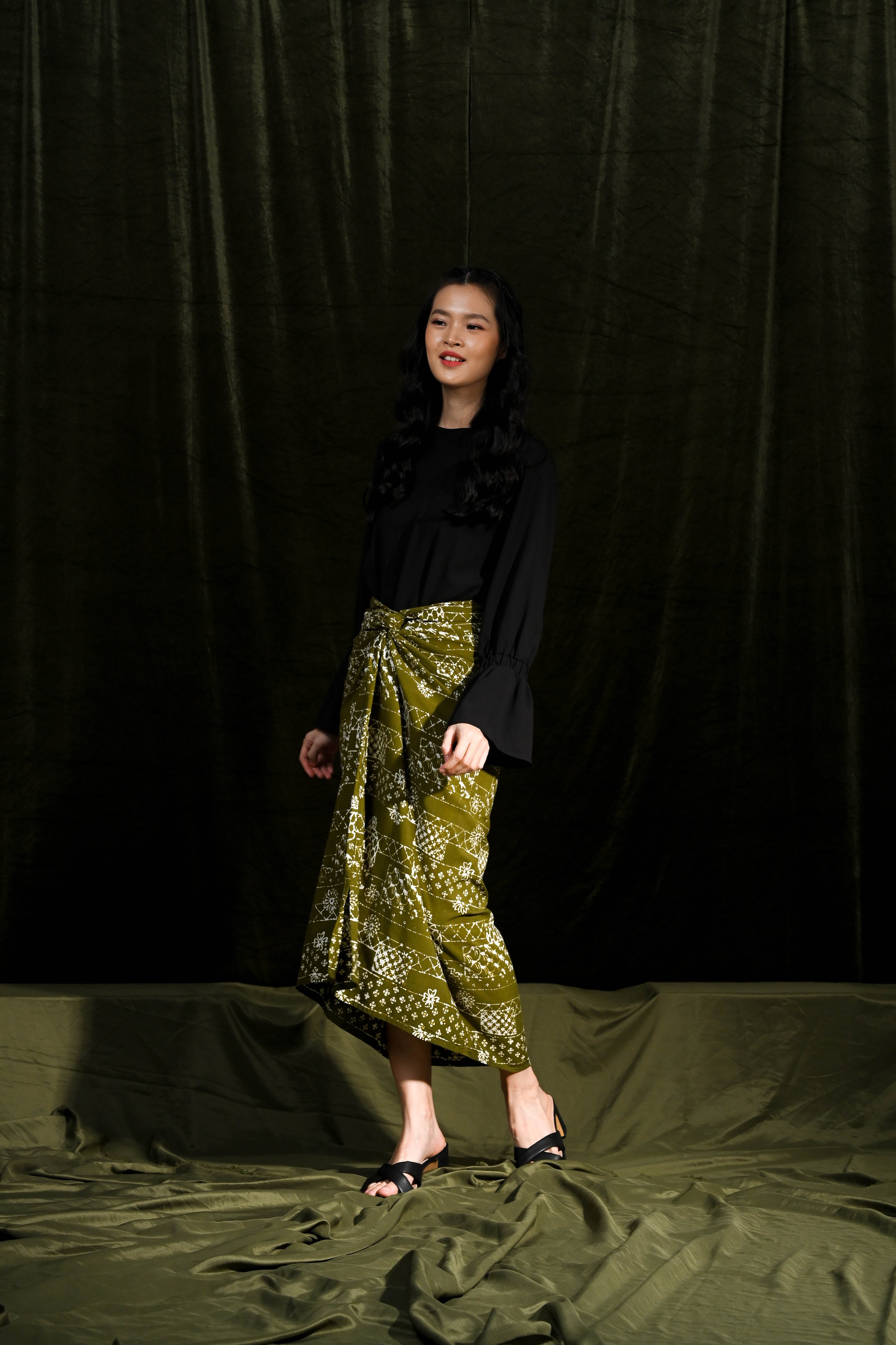 Lilit Green Rayya Rayon P0215