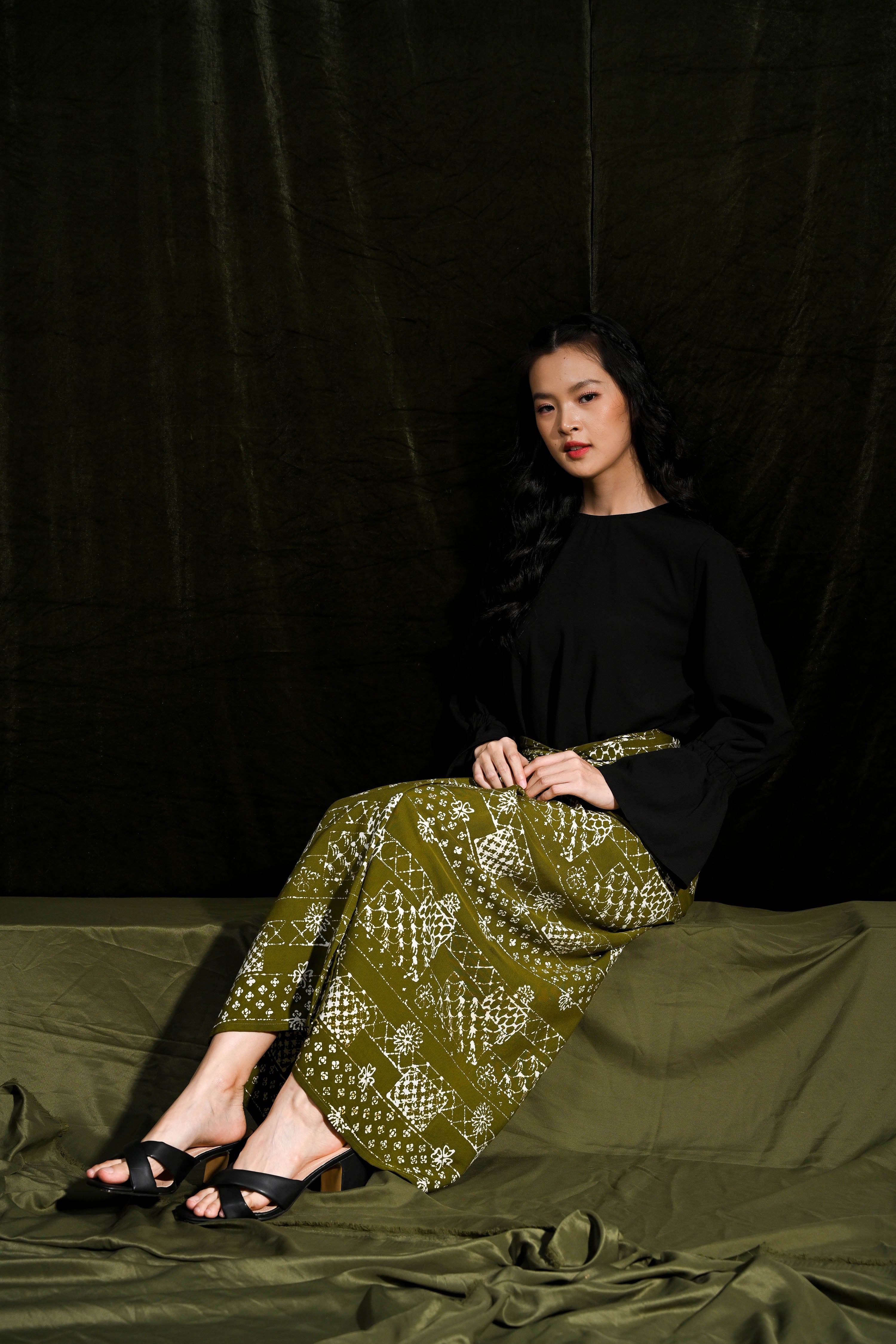 Lilit Green Rayya Rayon P0215