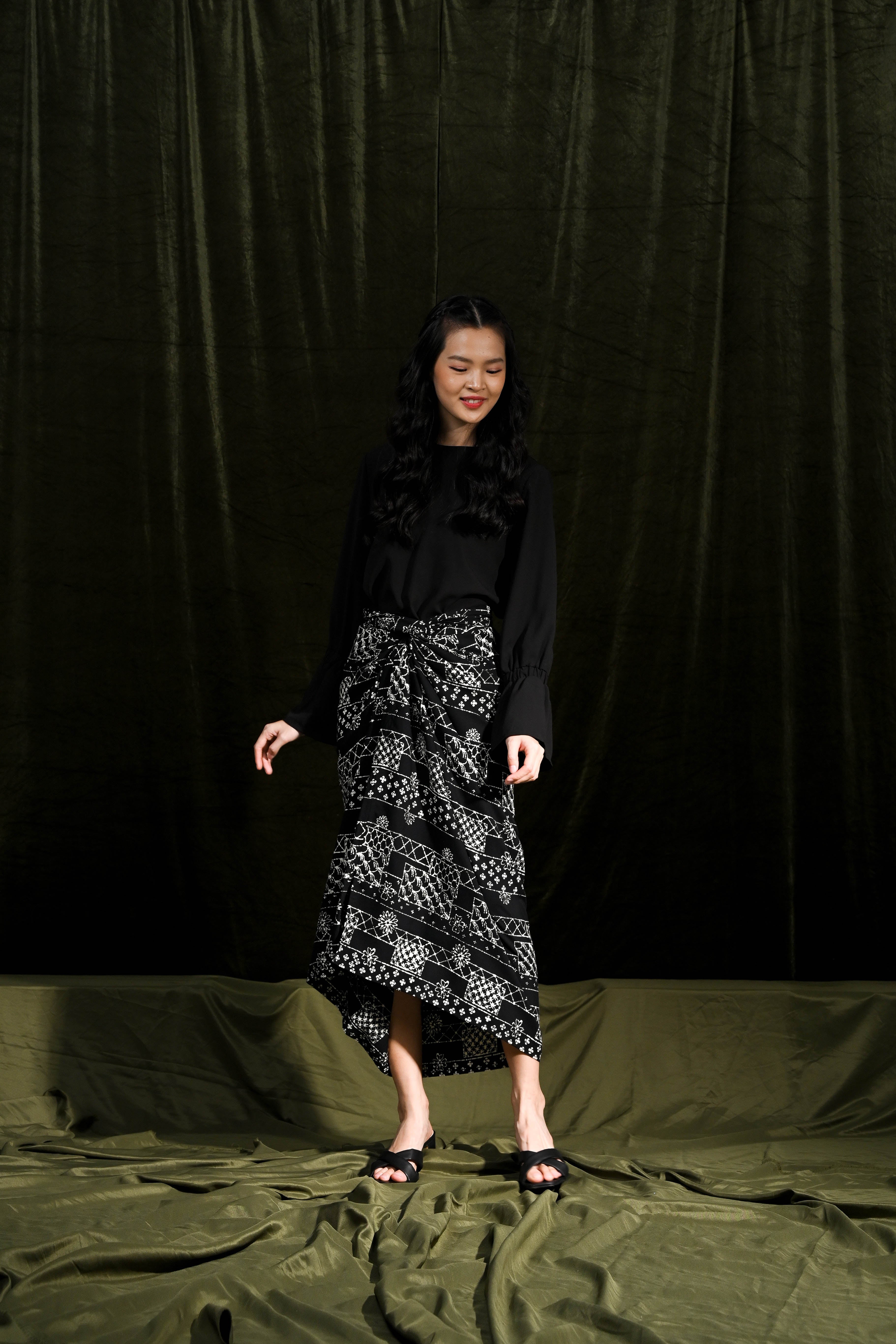 Lilit Black Rayya Rayon P0216