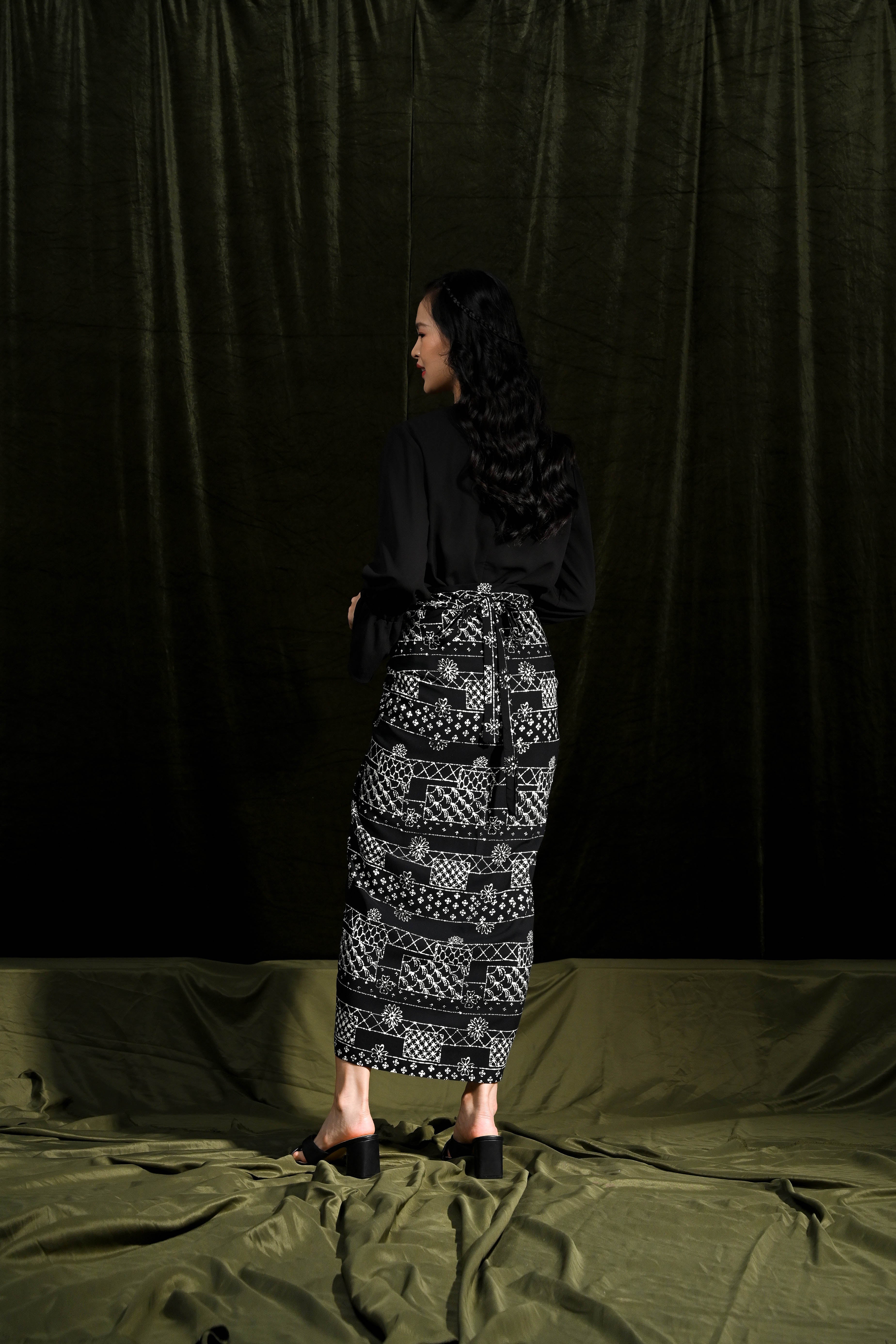 Lilit Black Rayya Rayon P0216