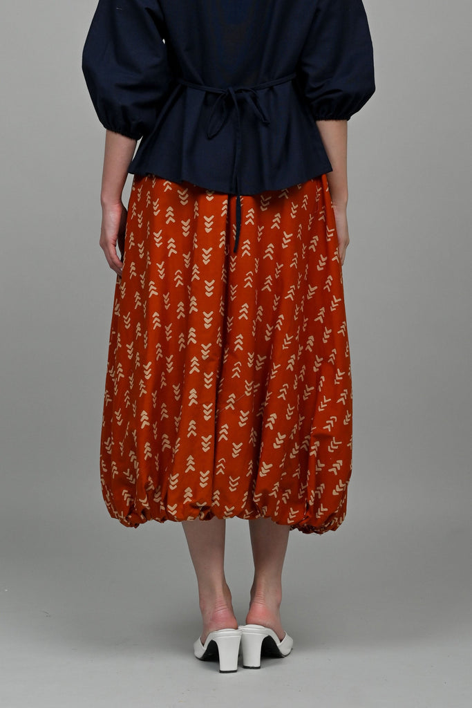 Jenatra Skirt Garut Orange P0334