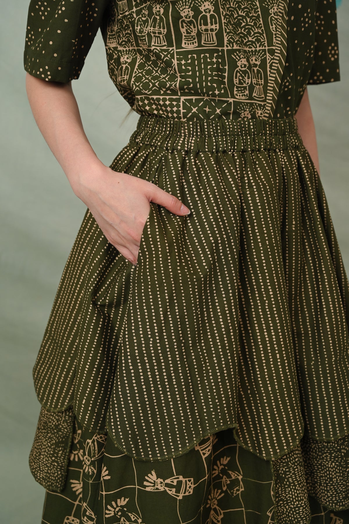 Tila Skirt Garut Betawi P0711