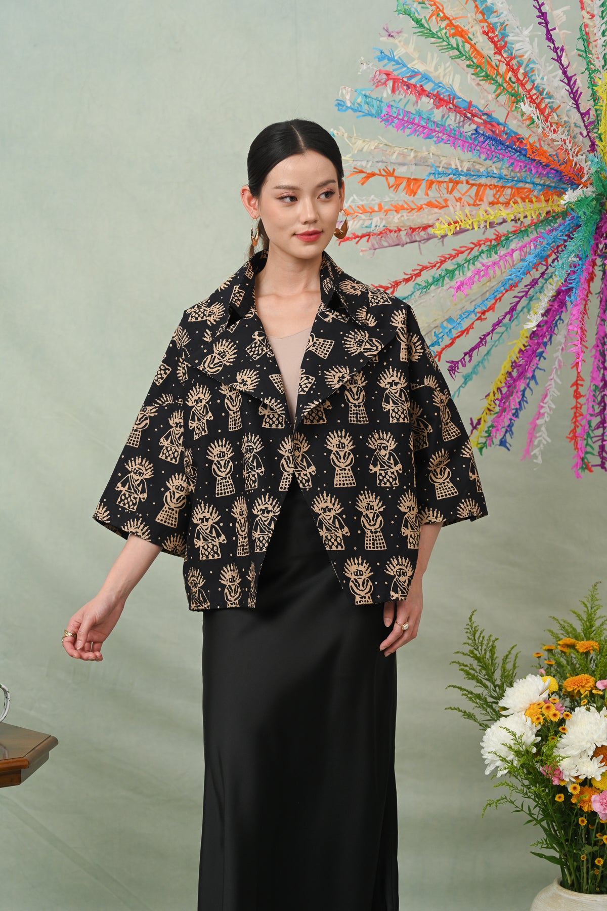 Olga Garut Betawi Black T5892
