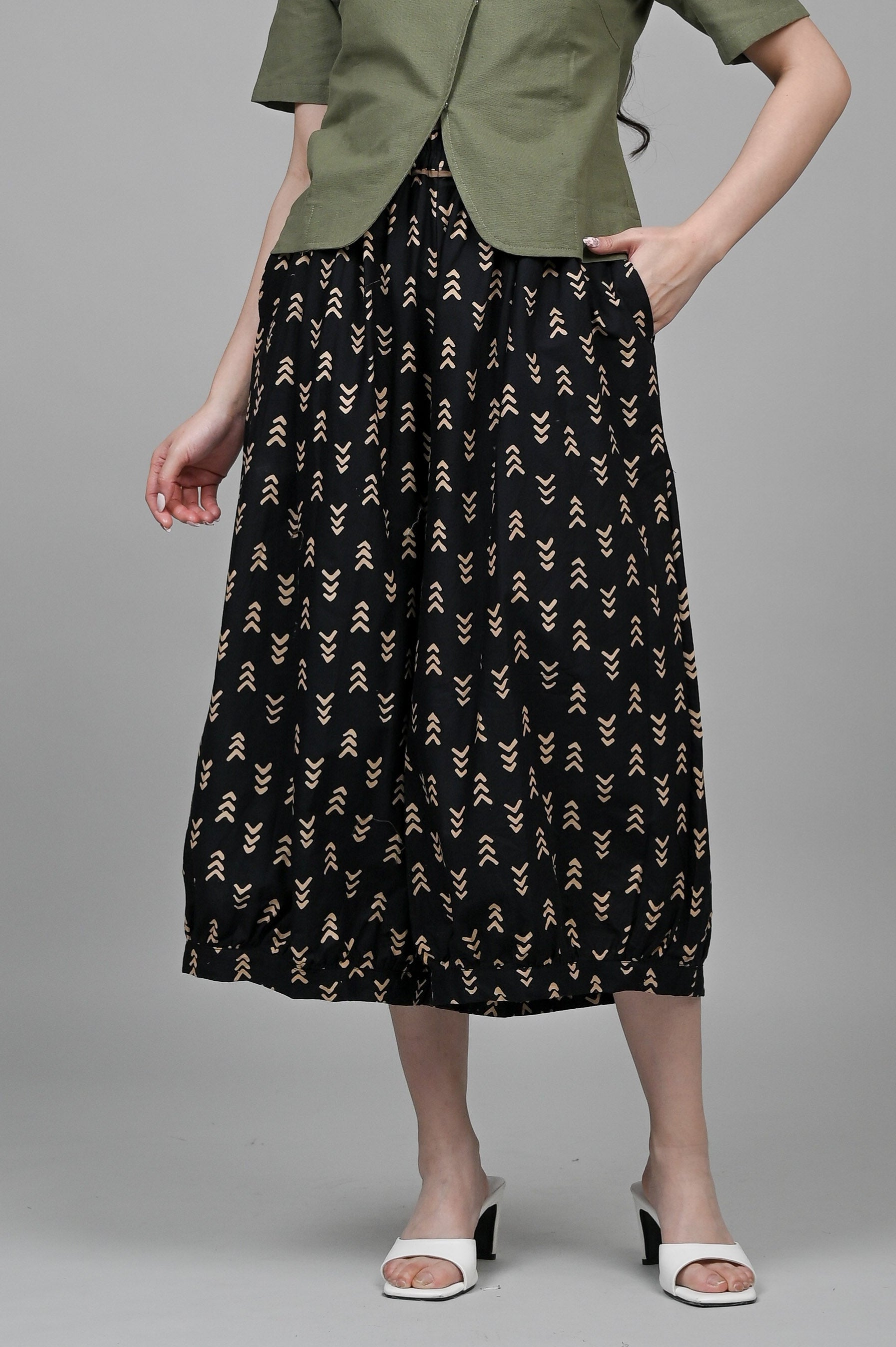 Jani Pants Garut Black P0385